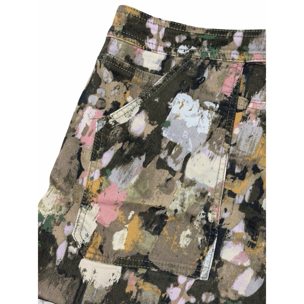 Anthropologie Pilcro Ultra High Rise Relaxed Carpenter Cut Shorts Womens Size 30 - Picture 8 of 8